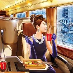 通勤バスで朝食を。ネスレ、バス会社と合同で予約制豪華バスを運行へ