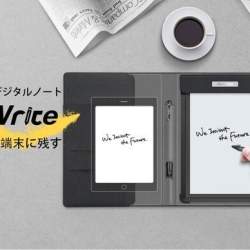 フレキシブルセンサー技術を活用した「スマート手書きパッド」