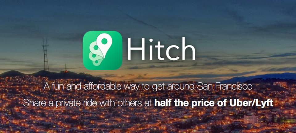 Uberよりも革新的かも？相乗りでどこよりも安く移動できるサービス「Hitch」 1番目の画像