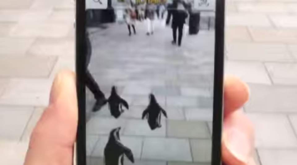 仮想のペンギンが街中でお出迎え！サンシャイン水族館までエスコートしてくれるアプリ「ペンギンナビ」 6番目の画像