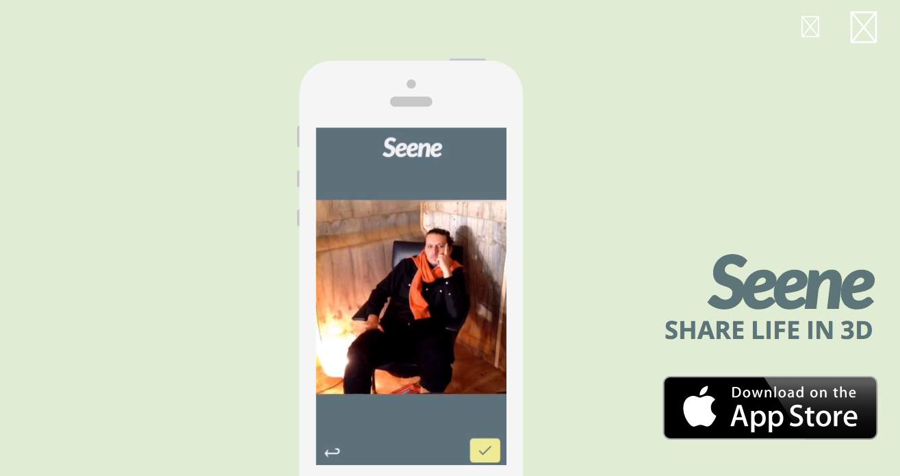 あなたのiPhoneを3Dカメラに変える！海外で話題のアプリ「Seene」を使った写真がスゴイ 1番目の画像