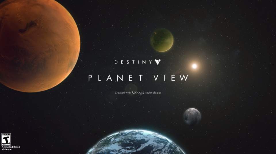 何だこの世界観…！発売前から話題のゲーム「Destiny」のプロモーションにGoogleが協力 1番目の画像