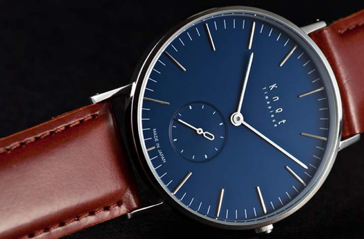 こんな時計を待っていた。 カスタマイズできるシンプルで上質な腕時計ブランド「knot」 1番目の画像