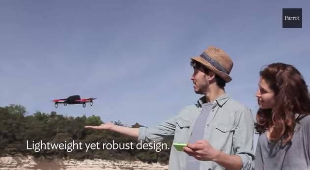 小型ドローンの王様！　Parrot社が送り出す最新クアッドコプター「Bebop Drone」 2番目の画像