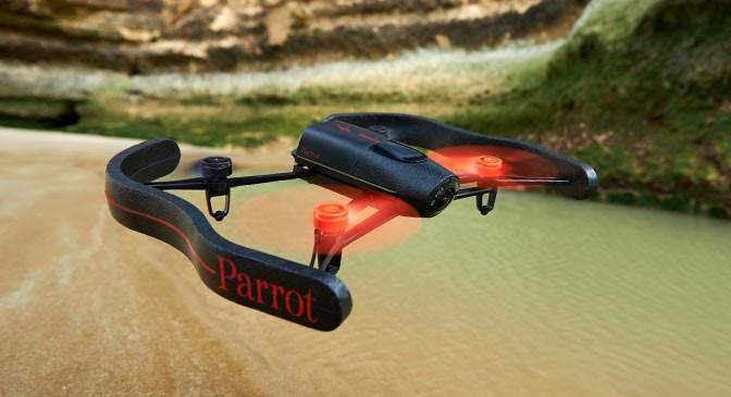 小型ドローンの王様！　Parrot社が送り出す最新クアッドコプター「Bebop Drone」 3番目の画像