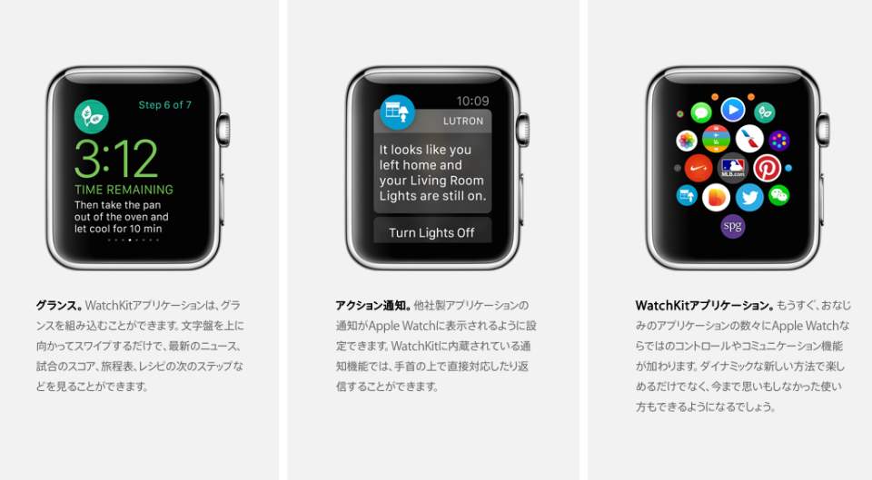 Appleが遂に公開開始！　デベロッパー向けApple Watch用SDK「WatchKit」 4番目の画像