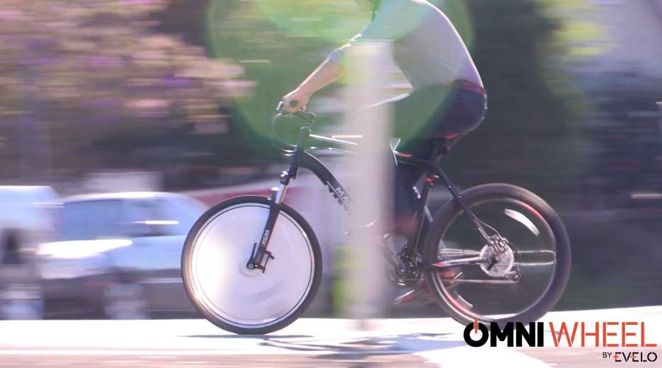 普通の自転車を電動に変える。取り替えるだけでOKのホイール「Omni Wheel」はスポーツにも 1番目の画像