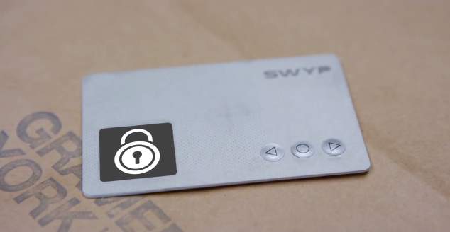 「汚」財布問題に終止符を！　財布の中のクレカを一つにまとめられるカード型ガジェット「Swyp」 1番目の画像
