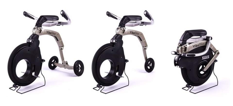 これぞ未来の乗り物。座ったままの感覚で操縦できる新型電動スクーター「YikeBike」 2番目の画像