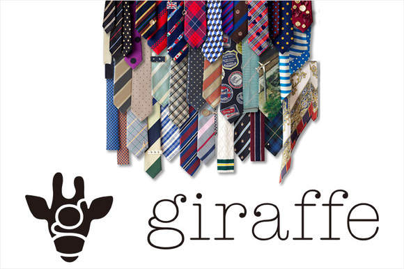 世界一キュートなネクタイブランド。「ジラフ（giraffe）」のネクタイで簡単おしゃれメンズ！ 3番目の画像