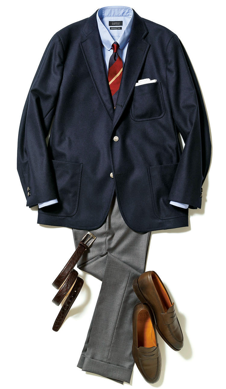 【“着回し力”で選ぶジャケット＆パンツ】紺ブレが一着あれば、仕事も休日も1week対応できる！ 5番目の画像