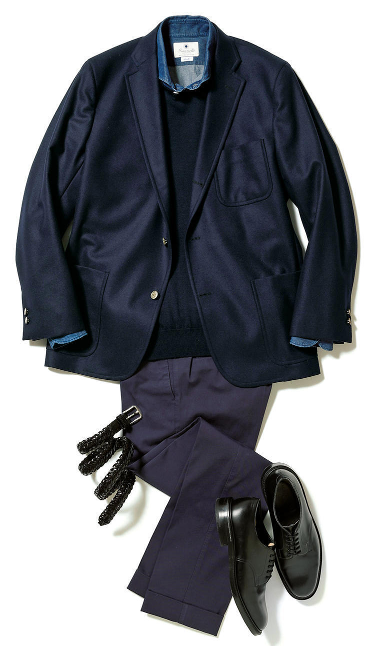 【“着回し力”で選ぶジャケット＆パンツ】紺ブレが一着あれば、仕事も休日も1week対応できる！ 7番目の画像