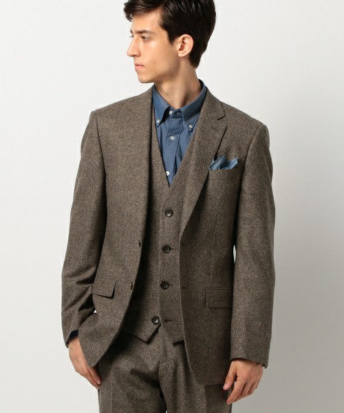 秋冬スーツの新定番「ブラウンスーツ」：ブラウンスーツのおしゃれな着こなしでワンランク上を目指す 4番目の画像