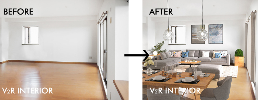 不動産営業でのデザイン×テクノロジー3Dサービス「V2Rインテリア」がスタート 2番目の画像