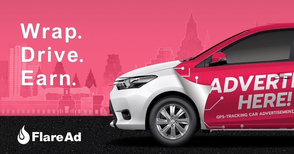 自動車ラッピング広告プラットフォーム「Flare AD」がカンボジアに進出 1番目の画像